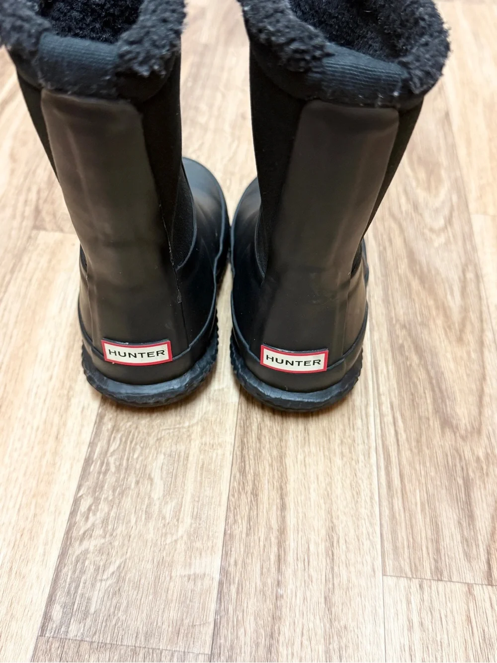 Hunter Kids Intrepid Insulated Snow Boots Black Unisex Size 5.5 UK 5